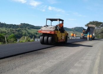 Pavimentação do trecho da ER-491 em Marcelino Ramos  deverá ser concluída em maio