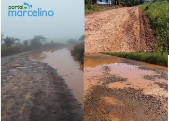 Saiba qual a relação desta “rodovia” em Marcelino Ramos com a onda de corrupção no Governo