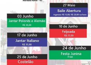 Confira um resumo da nossa programação