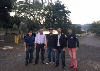 Empresa parceira contratada para Abertura da Temporada de Verão vistoria área onde vai ocorrer o evento