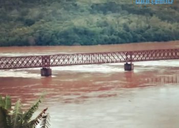 Nível do Lago da Usina de Itá em Marcelino Ramos está elevado (fotos e vídeo)
