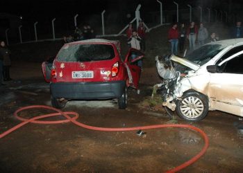Colisão frontal violenta entre Gaurama e Erechim com duas mortes
