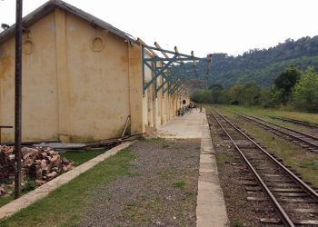 Obras na Estação Ferroviária de Marcelino Ramos estão em andamento. Saiba como ajudar