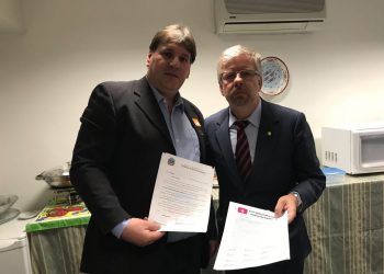 Prefeito de Marcelino Ramos solicita recursos em Brasília para a área da saúde