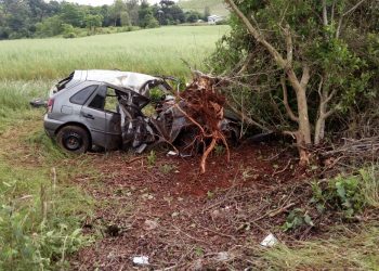 Acidente grave em Marcelino Ramos na madrugada deste sábado
