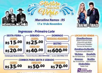 Valores e locais de venda de ingressos