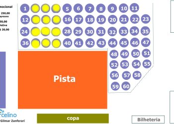 Confira o Mapa do local do evento