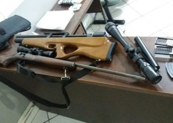 Brigada Militar faz apreensão de armas em Marcelino Ramos