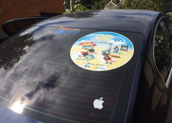 Começa distribuição gratuita de adesivos para veículos da Abertura da Temporada de Verão de Marcelino Ramos