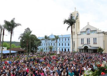 Veja como foi a Romaria de Nossa Senhora da Salette em Marcelino Ramos