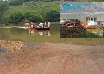 Balsas de Volta Grande e Marcelino são rotas alternativas com interdição da ponte