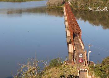 Saiba como está o trânsito para veículos na ponte rodoferroviária de Marcelino Ramos
