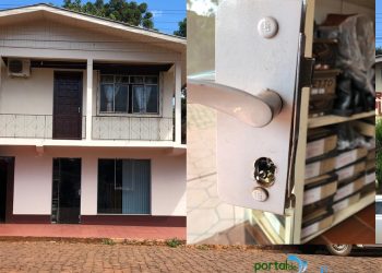 Ladrões arrombam loja em Maximiliano de Almeida e furtam mais de 200 bombachas