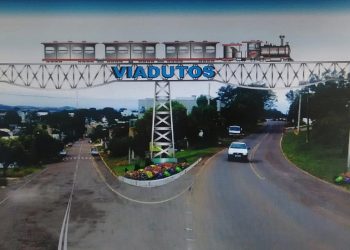 Viadutos quer construir pórtico que será réplica da ponte com o Trem Maria-Fumaça