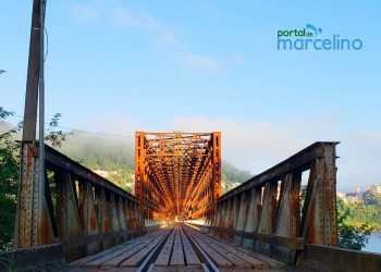 Lideranças querem implantar assoalho de ferro na ponte de Marcelino Ramos