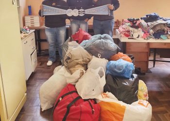 Associação dos Gremistas de Marcelino entrega doações ao CRAS da campanha do agasalho