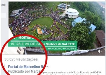 Vídeo da Romaria atinge 30 mil visualizações em apenas 10 dias