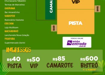 Confira os valores dos ingressos do segundo lote