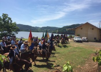 Marcelino Ramos recebeu neste domingo a Cavalgada “Caminhos de Ferro”