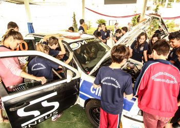 Gaúcho de rali vai para a sala de aula em Marcelino Ramos
