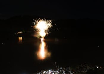 Festa da Virada nas Termas de Marcelino Ramos terá queima de fogos no lago e show com Tchê Guri