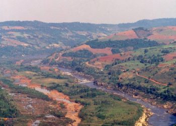 Foto rara mostra o antigo “Estreito” de Marcelino Ramos