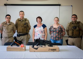 PM de Alto Bela Vista adquire CARABINA .40