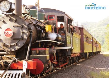 Feriadão de Carnaval: Saiba como vão funcionar os passeios de Maria-Fumaça em Marcelino Ramos