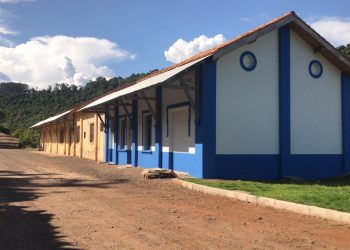 Estação Ferroviária de Marcelino Ramos começa ganhar cores e vida através do projeto “Estação Viva”