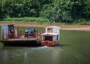Balsa de Alto Bela Vista volta a funcionar, mas em apenas dois horários