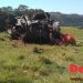 FAB resgata destroços do avião que caiu no lago da Usina de Machadinho em 2012