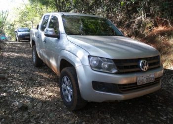 Camionete AMAROK furtada em Chapecó é encontrada em Marcelino Ramos