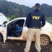 PRF recupera veículo furtado, com placas falsas, carregado com cigarros contrabandeados em Catanduvas