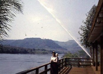 Foto rara do antigo Balneário de Marcelino Ramos
