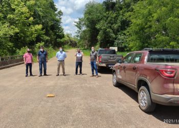 Prefeito Delfim busca pavimentação da RS-491 e solução para o assoalho da ponte Rodoferroviária