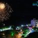 Veja como foi o show de fogos na virada de ano nas Termas de Marcelino