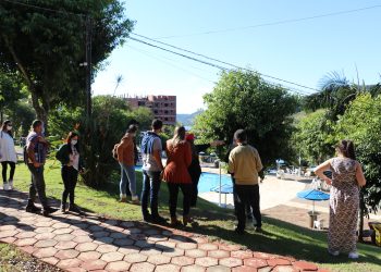 Termas de Marcelino Ramos voltam a receber Turistas que chegam com o Trem Maria-Fumaça