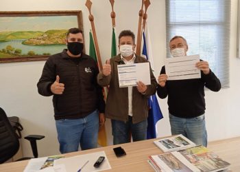 Marcelino Ramos recebe a notícia da destinação de recursos que somam mais de meio milhão de reais