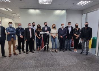 Prefeito Vannei Mafissoni se reúne com executivos da Azul Linhas Aéreas e Azul Viagens