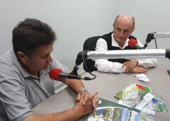 Presidente do Termas Romanas e da empresa Calçados Beira Rio visita Marcelino Ramos!