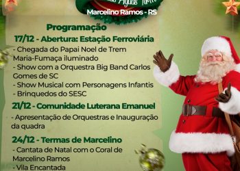 Definida a programação da 1ª edição do “Natal Encantado da Terra das Águas Termais”