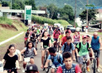 Passeio ciclístico de Marcelino Ramos reúne quase 130 participantes