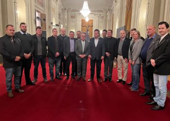 ERS-491: Comitiva de Marcelino Ramos participa de audiência com o Governador do RS