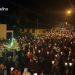 Procissão luminosa de Nossa Senhora da Salette é realizada em Marcelino Ramos
