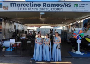 Soberanas de Marcelino Ramos cumprem agenda na FRINAPE