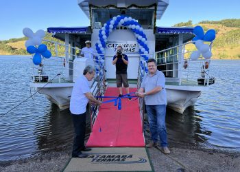 Marcelino Ramos inaugura o mais novo produto turístico da região: O Catamarã Termas