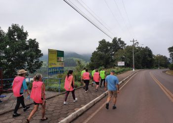 Prefeitura de Marcelino Ramos estimula prática de caminhada