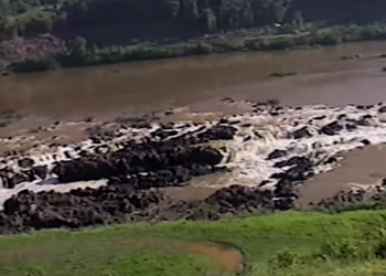 Vídeo raro mostra como era o Estreito e a antiga ponte na BR-153