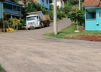 Pavimentação beneficia moradores de Vista Alegre e Cruzeiro em Marcelino Ramos