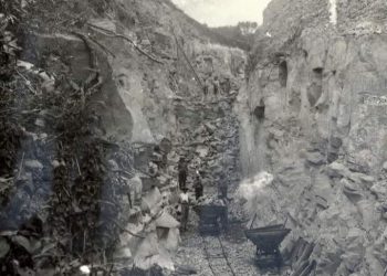 Uma “picareta” na mão e muita determinação